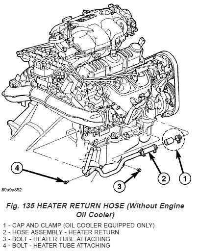 Heater Return Hose Replacement | The Chrysler Minivan Fan Club Forums